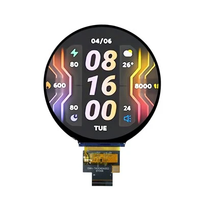 4,0 colio apvalus TFT LCD modulis