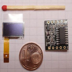 0,5 colio OLED ekranas