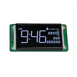Vienkartinio segmento LCD ekrano modulis