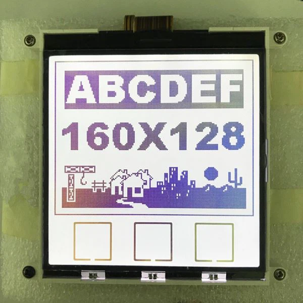 160 x 128 grafinis LCD Touch piktograma