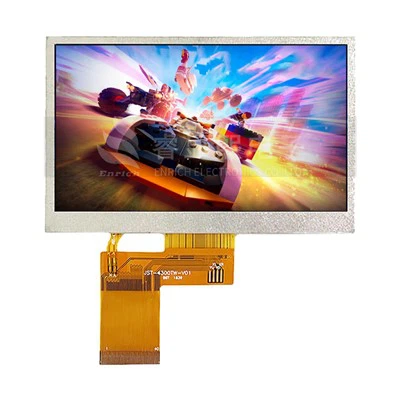 Shenzhen Enrich 4,3 colio 480 x 272 raiškos jutiklinis TFT LCD ekrano modulis